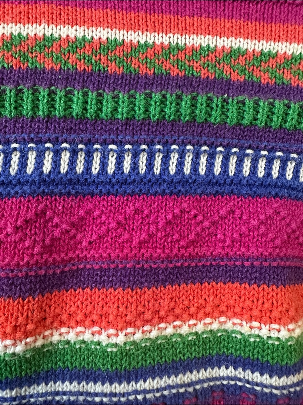 Hasting & Smith multicolor Striped Crewneck Sweater- Used very good condition - Picture 3 of 4